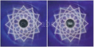 2007. 1Ft-100Ft (8xklf) "Római Szerződés" forgalmi sor, benne 50Ft "50 éves a Római S...