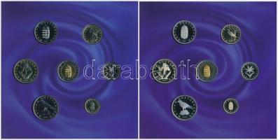 2007. 1Ft-100Ft (8xklf) "Római Szerződés" forgalmi sor, benne 50Ft "50 éves a Római S...