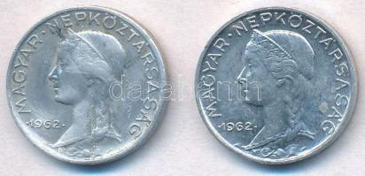 1962. 5f Al verethiba valószínűleg verőtő sérülése miatt + 5f Al támpéldány T:1-,2