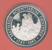 Hollandia 1985. "200 éves az M.S.G." Ag emlékérem T:PP Tanúsítvánnyal!