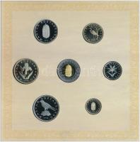 2008. 1Ft-100Ft (7xklf) "Reneszánsz emlékév" forgalmi sor szettben + Mátyás denár Ag fantá...