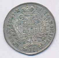 1765K-B 7kr Ag "Lotharingiai Ferenc" (3,18g) T:1-
Hungary 1765K-B 7 Kreuzer Ag "Fran...