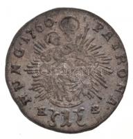 1760K-B 1kr Ag "Mária Terézia" (0,91g) T:1-,2 patina
Hungary 1760K-B 1 Kreuzer Ag "M...