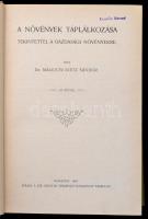 Dr. Mágocsy-Dietz Sándor: A növények táplálkozása tekintettel a gazdasági növényekre. Bp., 1909, Kir. Magyar Természettudományi Társulat.
