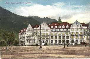 Merano, Meran (Südtirol); Hotel Frau Emma + K.u.K. Militärzensur Bozen (EK)