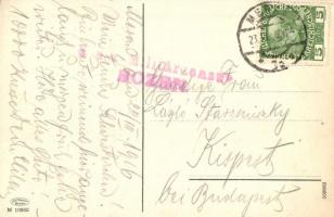 Merano, Meran (Südtirol); Hotel Frau Emma + K.u.K. Militärzensur Bozen (EK)