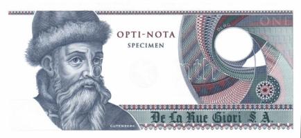 Franciaország(?) 2klf db látogatási bankjegy "SPECIMEN" T:I