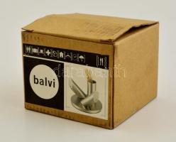 Fém dizájn só-bors tartó, eredeti dobozában