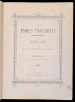 Madách Imre: Az ember tragédiája. Zichy Mihály húsz képével, rézfénymetszetben. Bp., 1888, Athenaeum...
