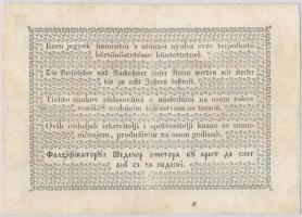 1848. 1Ft "Kossuth bankó" T:III- restaurált