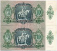 1936. 10P (2x) sorszámkövetők T:I