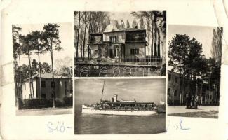 Siófok - 6 db modern városképes lap