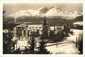 Tátra, Matlárháza, Tatranské Matliare; szálloda a hegyekben / hotel by the mountains. Lichtig 2024.