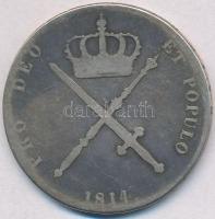 Német Államok / Bajorország 1814. Tallér (Korona) Ag "IV. Miksa József" (28,68g) T:3
Germ...