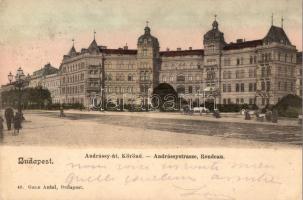 Budapest VI. Andrássy út, Körönd. Ganz Antal 40.