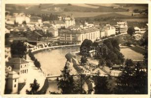 Besztercebánya, Banska Bystrica; látkép, híd / general view, bridge (EK)