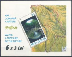 Europa CEPT: Water, the source of life stamp-booklet, Europa CEPT: Víz, az élet forrása bélyegfüzet
