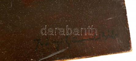 Iványi jelzéssel: Virágcsendélet. Olaj, farost, 42×32 cm