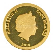 Cook-szigetek 2014. 5$ Au "Liszt Ferenc" (0,5g/0.999) T:PP
Cook Islands 2014. 5 Dollars A...