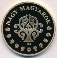 ifj. Szlávics László (1959-) 2011. "Nagy Magyarok / Szent Erzsébet 1207-1231" aranyozott C...