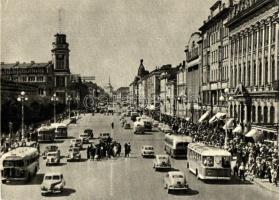 15 db modern autóbusz motívumlap, pár fotó / 15 modern autobus motive cards, few photos