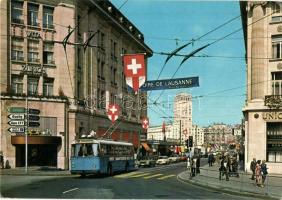 15 db modern autóbusz motívumlap, pár fotó / 15 modern autobus motive cards, few photos