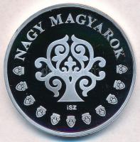 ifj. Szlávics László (1959-) 2011. "Nagy Magyarok / Hunyadi Mátyás 1458-1490" aranyozott C...