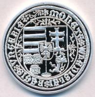 DN "A legértékesebb magyar érmék - II. Ulászló ezüst guldinerének replikája" ezüstözött Cu...