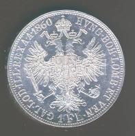 Ausztria 1860A 1Fl Ag T:1/2+