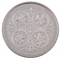 Bognár György (1944-) 1996. "Honfoglalás Millecentenárium" nagyalakú vastag Ag emlékérem, ...