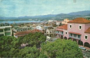 16 db modern kubai városképes lap, Havanna rumgyár, bár, vendéglő belsők, strand / 16 modern town-vi...