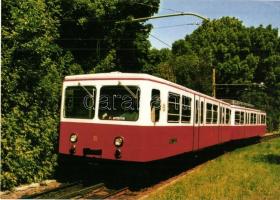 14 db modern magyar és külföldi villamos motívumlap / 14 modern Hungarian and European tram motive c...