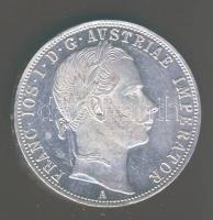 Ausztria 1860A 1Fl Ag T:1/2+