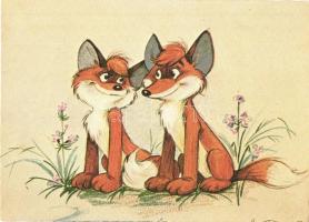 15 db modern mese, rajzfilm és bábfigura motívumlap / 15 modern cartoon and puppet motive cards