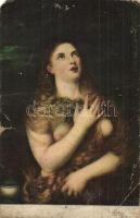 5 db régi Stengel művészlap + 1 Sterzing (Dél-Tirol) kihajtható lap / 5 pre-1945 Stengel art postcar...