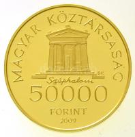 2009. 50.000Ft Au "Kazinczy Ferenc" tanúsítvánnyal (10g/0.986/25mm) T:PP Hungary 2009. 50....
