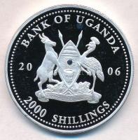 Uganda 2006. 2000Sh Ag "A labdarúgás halhatatlanjainak csarnoka - Szlovákia 1970-es évek / Jose...