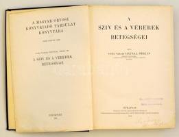 Haynal István: A szív és vérerek betegségei. Bp., 1935 Magyar Orvosi Könyvkiadó. Vaknyomott egészvás...