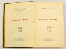 Mikszáth Kálmán: Beszterce ostroma. Bp., é. n., Révai Testvérek. Kiadói (Gottermayer) egészvászon kö...