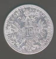 Ausztria 1870. 10Kr Ag T:3