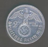 Német 3. Birodalom 1939A 2M "Hindenburg" T:2 kis ph.