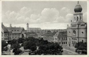 Kecskemét with synagogue