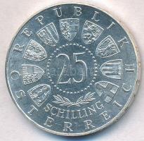 Ausztria 1962. 25Sch Ag "Anton Bruckner" T:1-,2 
Austria 1962. 25 Schilling Ag "Anto...