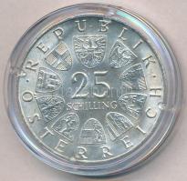 Ausztria 1967. 25Sch Ag "250 éve született Mária Terézia" T:1- 
Austria 1967. 25 Schillin...