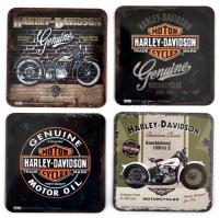 4db Harley-Davidson-os fém söralátét