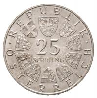 Ausztria 1970. 25Sch Ag "Franz Lehar" T:1- 
Austria 1970. 25 Schilling Ag "Franz Leh...