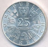 Ausztria 1972. 25Sch Ag "Carl Michael Ziehrer" T:1- 
Austria 1972. 25 Schilling Ag "...