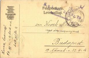 1917 Heeres Gruppe Böhm Ermolli. Weltkrieg. Die Heeresgruppe den Witwen- und Waisen der Gefallenen. ...