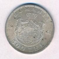Románia 1944. 500L Ag "I. Mihály" T:2
Romania 1944. 500 Lei Ag "Mihai I" C:XF 
...