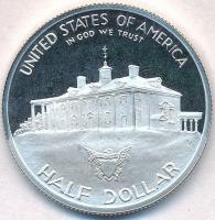 Amerikai Egyesült Államok 1982S 1/2$ Ag "George Washington születésének 250. évfordulója" ...